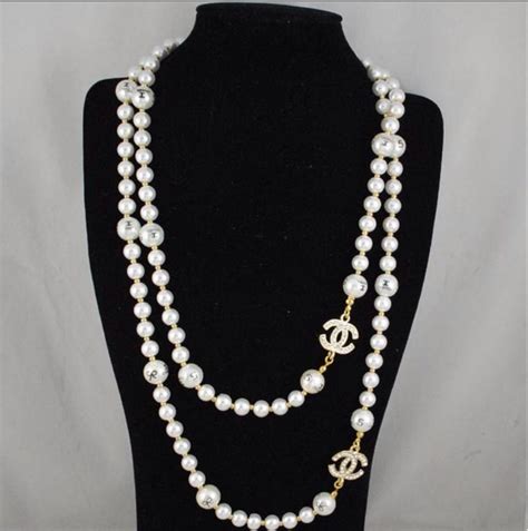 coco chanel necklaces replica|coco chanel inspired jewelry.